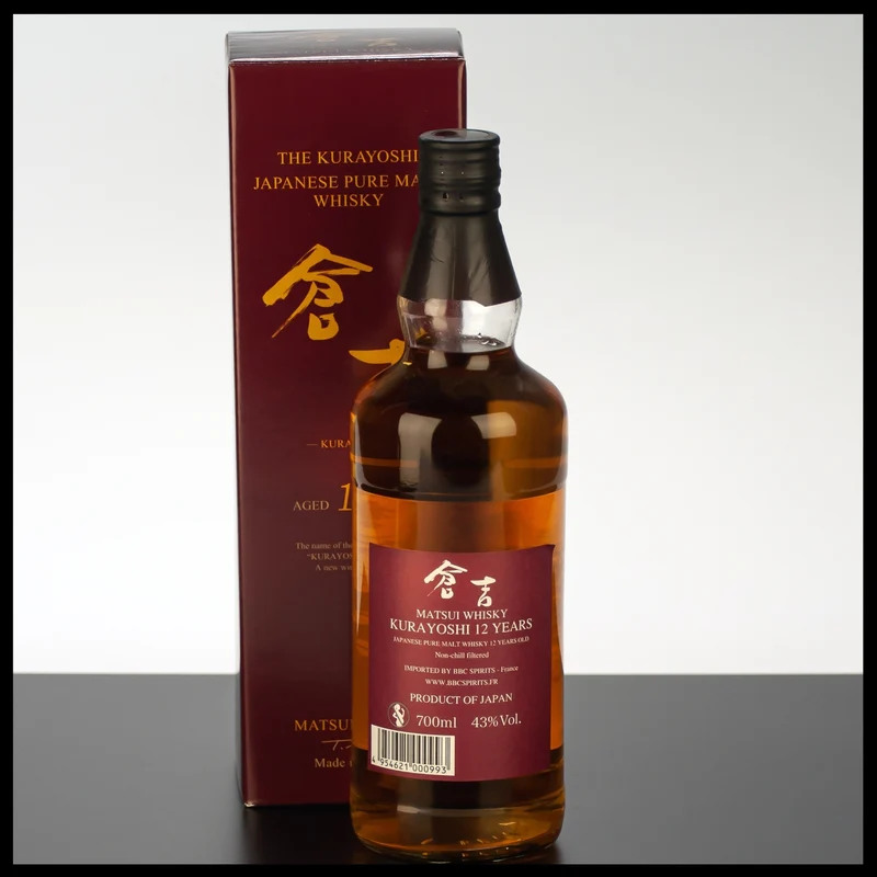 The Kurayoshi 12 YO Pure Malt Whisky 0,7L - 43% Vol.