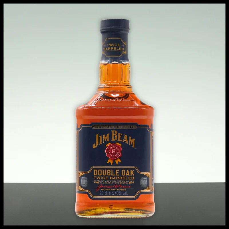Jim Beam Double Oak Whiskey 0,7L - 43% Vol.