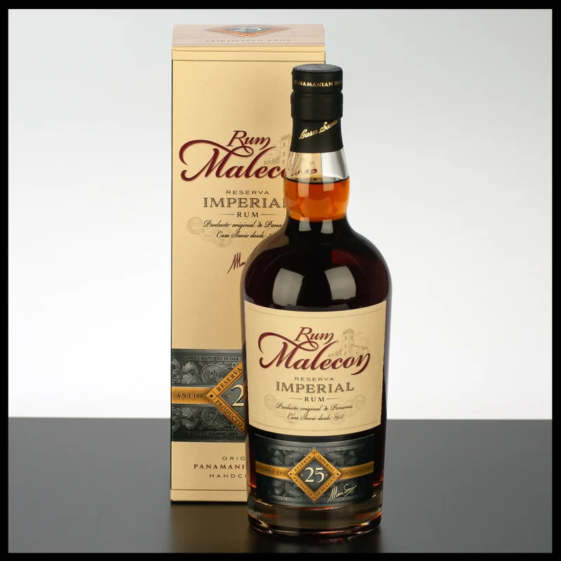 Rum Malecon Reserva Imperial 25 YO Rum 0,7L - 40% Vol.