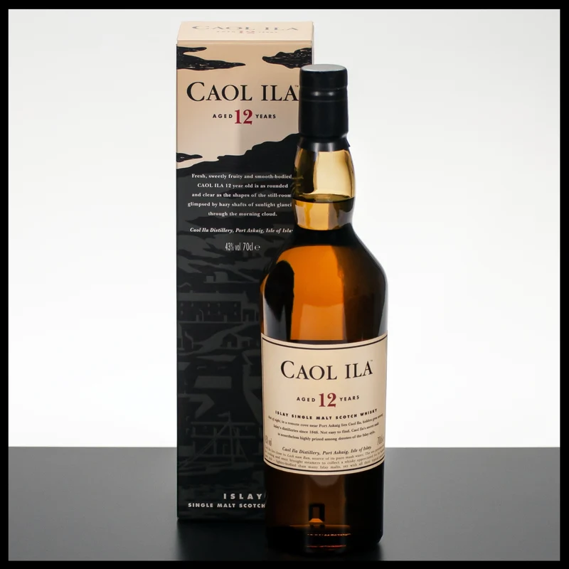 Caol Ila 12 YO Islay Single Malt Whisky 0,7L - 43% Vol.