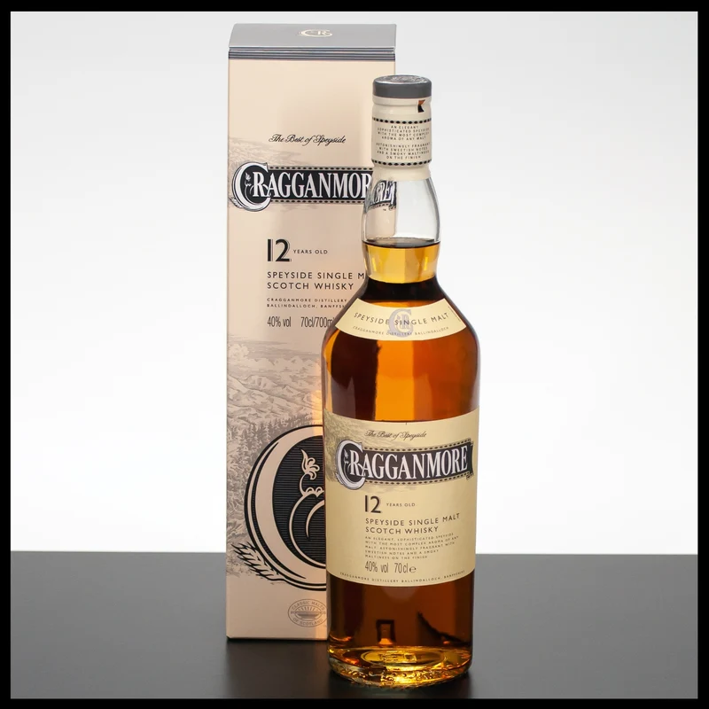 Cragganmore 12 YO Single Malt Whisky 0,7L - 40% Vol.