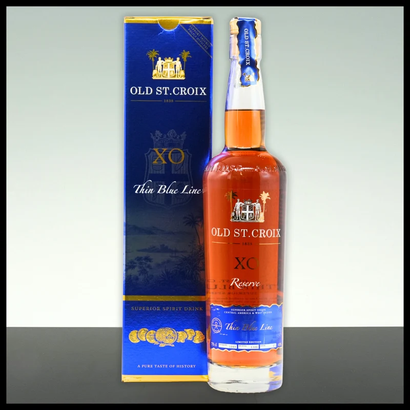 Old St. Croix XO Thin Blue Line Reserve 0,7L - 40% Vol.