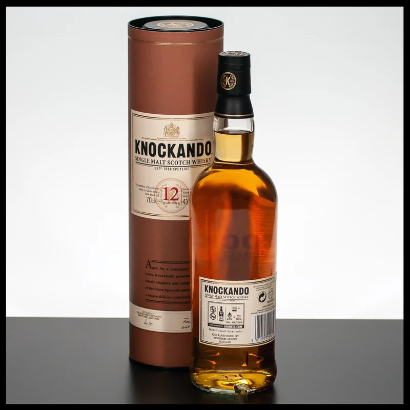 Knockando 12 YO Single Malt Whisky 0,7L - 43% Vol.