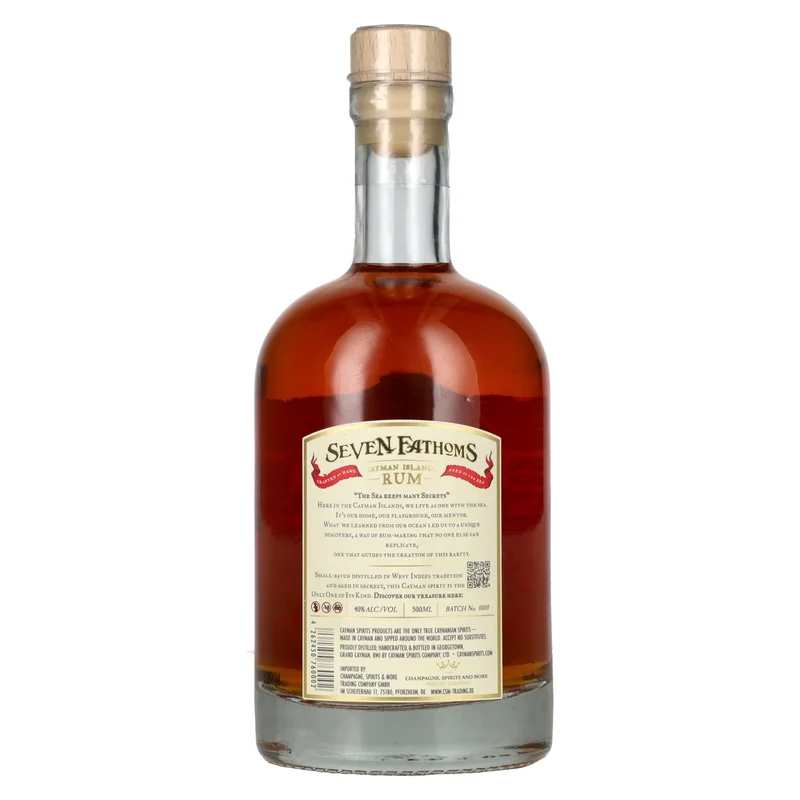 Seven Fathoms Cayman Islands Rum 40% Vol. 0,5l