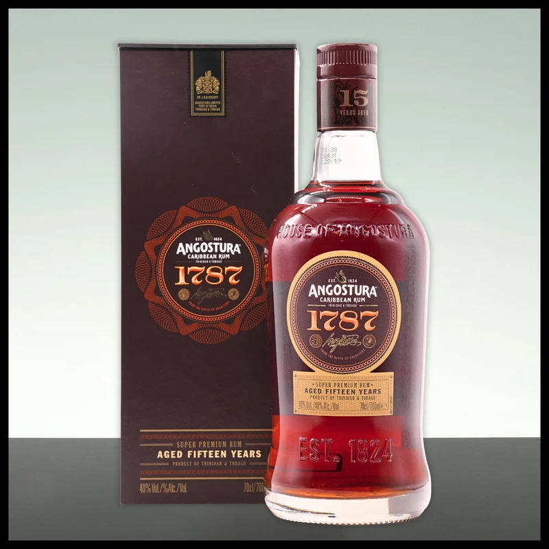 Angostura 1787 15 YO Caribbean Rum 0,7L - 40% Vol.