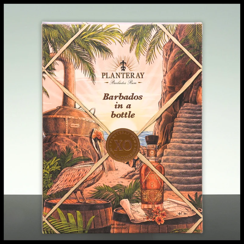 Planteray Barbados XO Rum 20th Anniversary Geschenkbox mit 2 Gläsern 0,7L - 40% Vol.