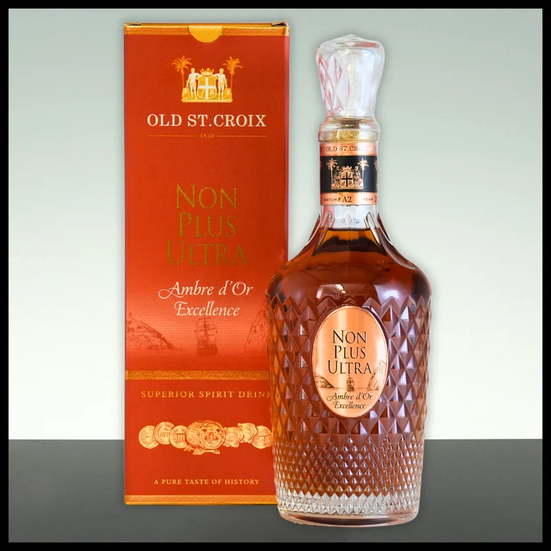 Old St. Croix Non Plus Ultra Ambre d'Or Excellence 0,7L - 42% Vol.