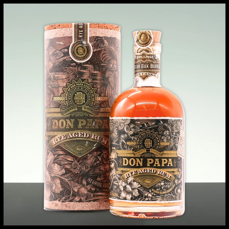 Don Papa Rum Rye Cask Aged 0,7L - 45% Vol.