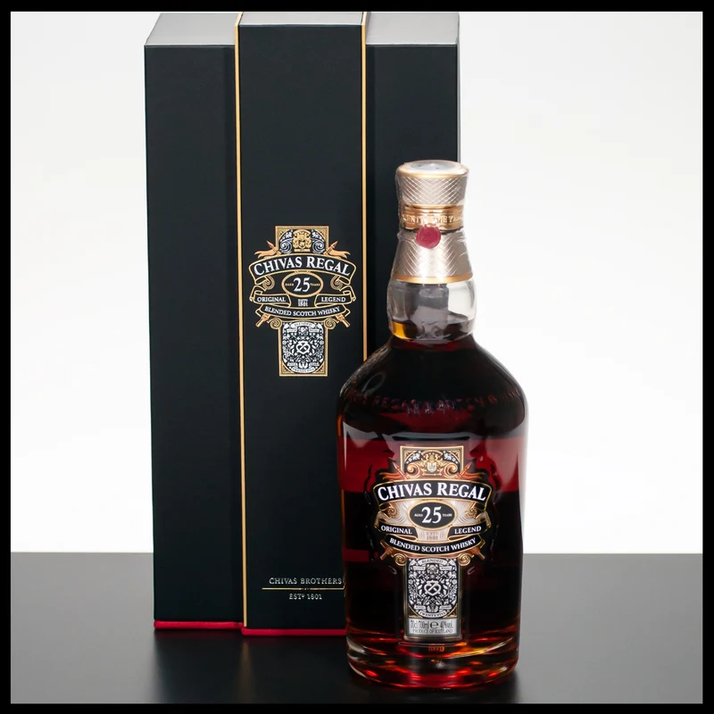 Chivas Regal 25 YO Original Legend Blended Whisky 0,7L - 40% Vol.
