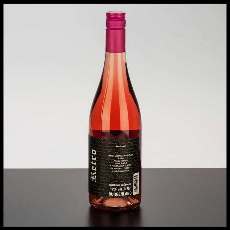 Hoffmann Retro Rosé 0,75L - 12% Vol.