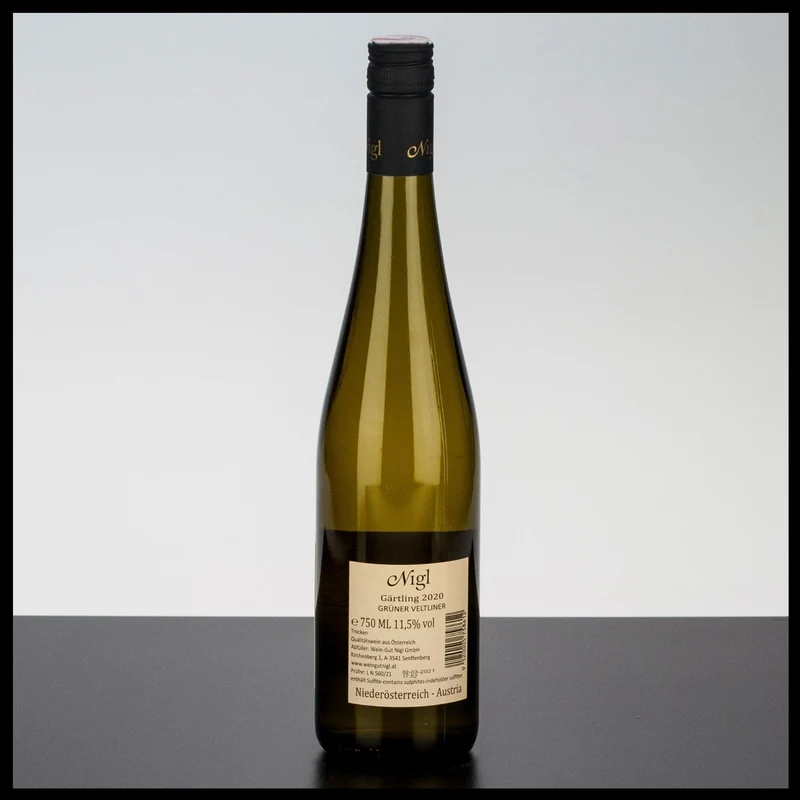 Nigl Grüner Veltliner Gärtling 0,75L - 12% Vol.