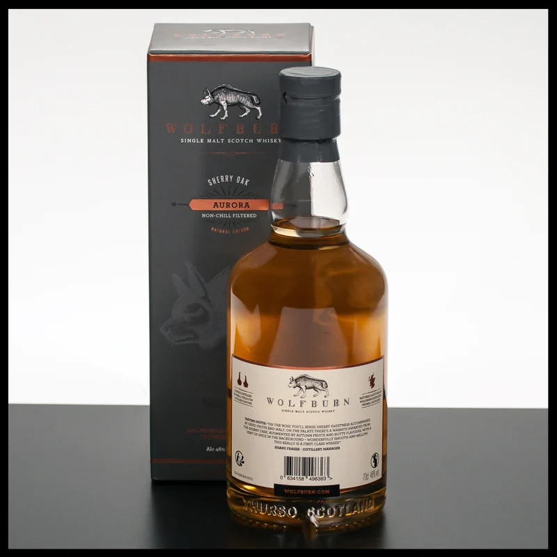 Wolfburn Aurora Single Malt Whisky 0,7L - 46% Vol.