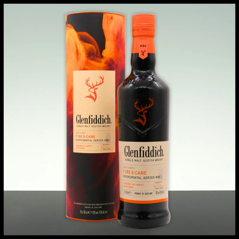 Glenfiddich Fire & Cane Single Malt Whisky 0,7L - 43% Vol.