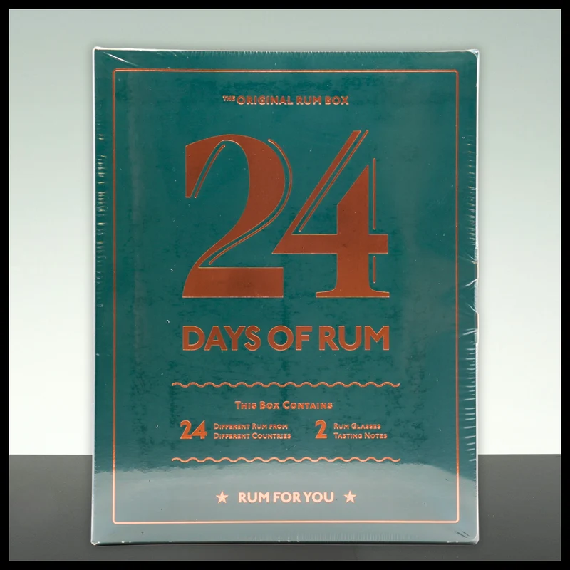 24 Days of Rum GREEN EDITION Adventskalender 24x 0,02L