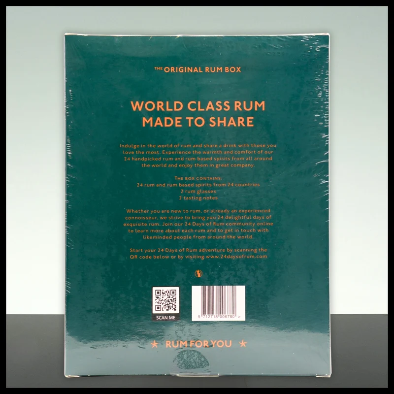 24 Days of Rum GREEN EDITION Adventskalender 24x 0,02L