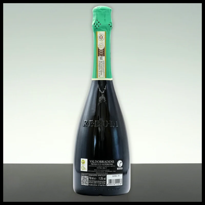 Rebuli Valdobbiadene Prosecco Superiore DOCG Zerogrammi 0,75L - 11% Vol.
