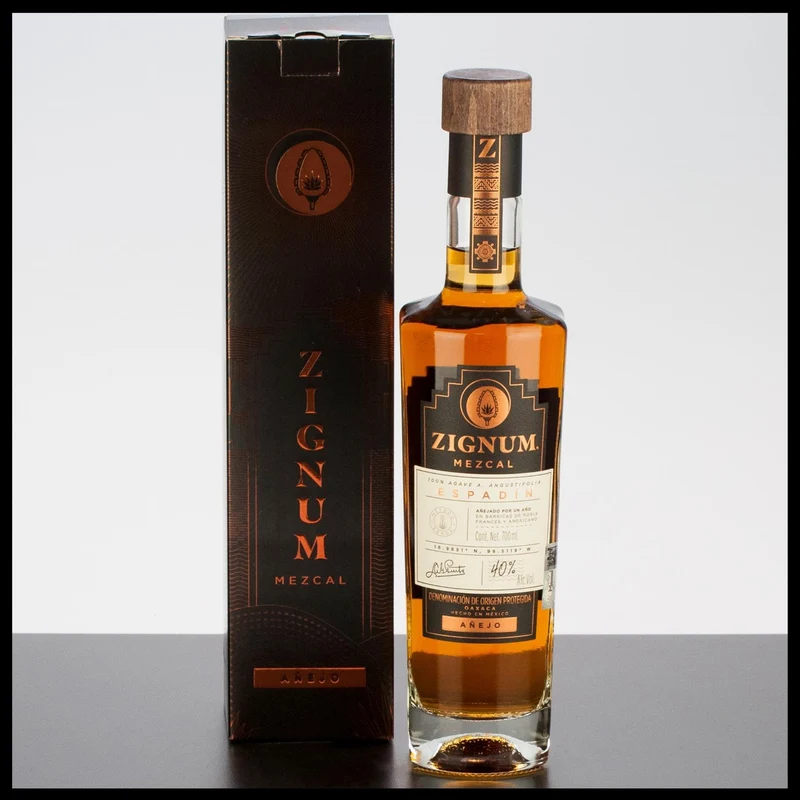 Zignum Mezcal Anejo 0,7L - 40% Vol.