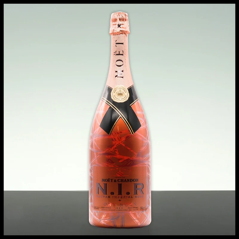 Moët & Chandon Nectar Imperial Rosé mit LED 1,5L - 12% Vol.