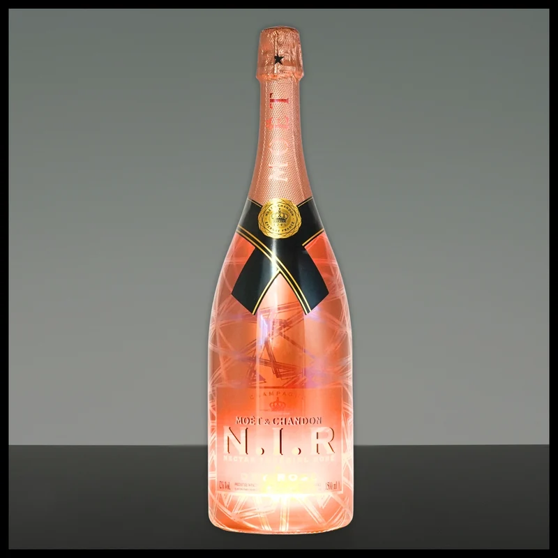 Moët & Chandon Nectar Imperial Rosé mit LED 1,5L - 12% Vol.