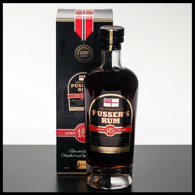 Pusser's Rum 15 YO 0,7L - 40% Vol.