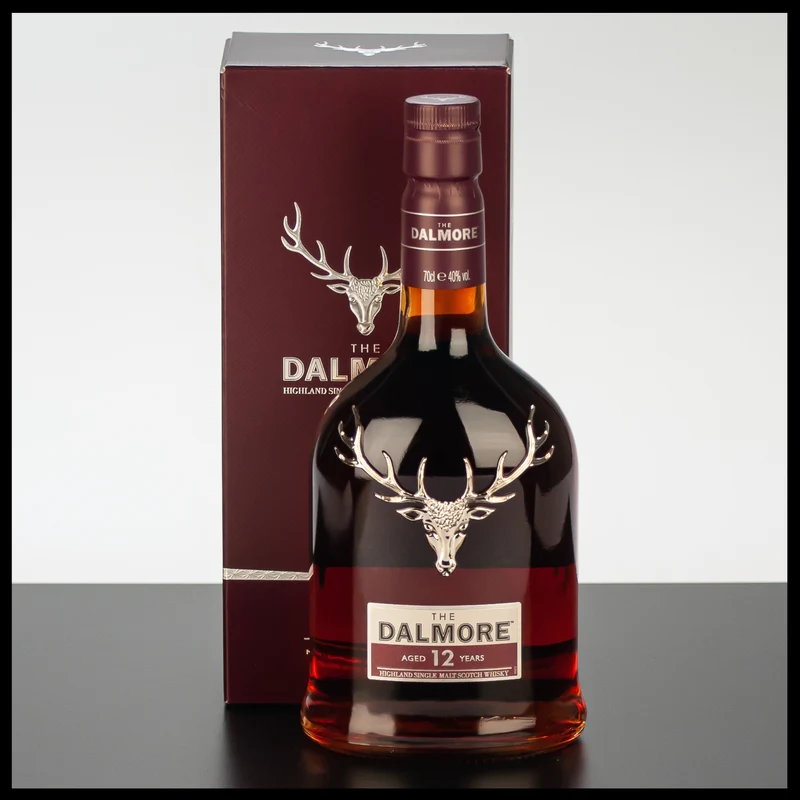 The Dalmore 12 YO Highland Single Malt Whisky 0,7L - 40% Vol.