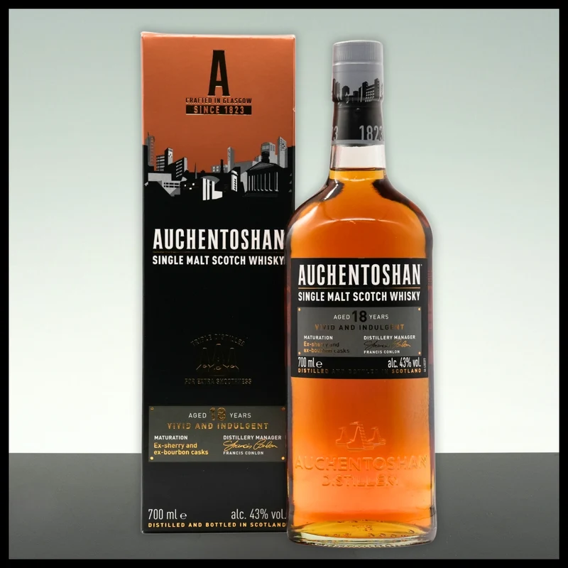 Auchentoshan 18 YO Single Malt Whisky 0,7L - 43% Vol.