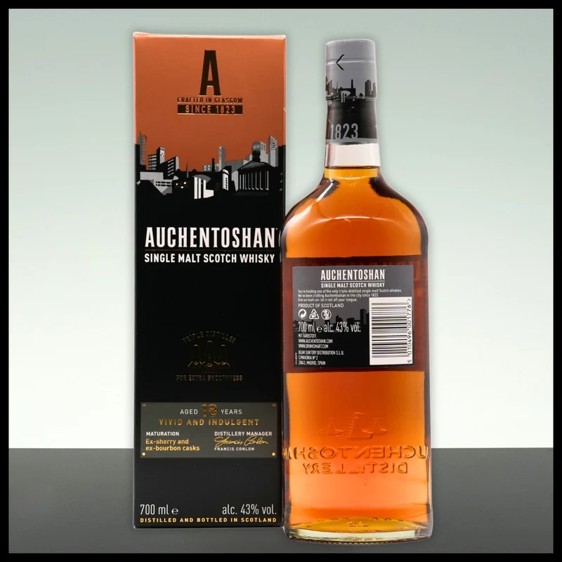 Auchentoshan 18 YO Single Malt Whisky 0,7L - 43% Vol.