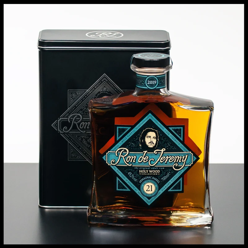 Ron de Jeremy 21 YO Rum Holy Wood Armagnac 0,7L - 49,2% Vol.