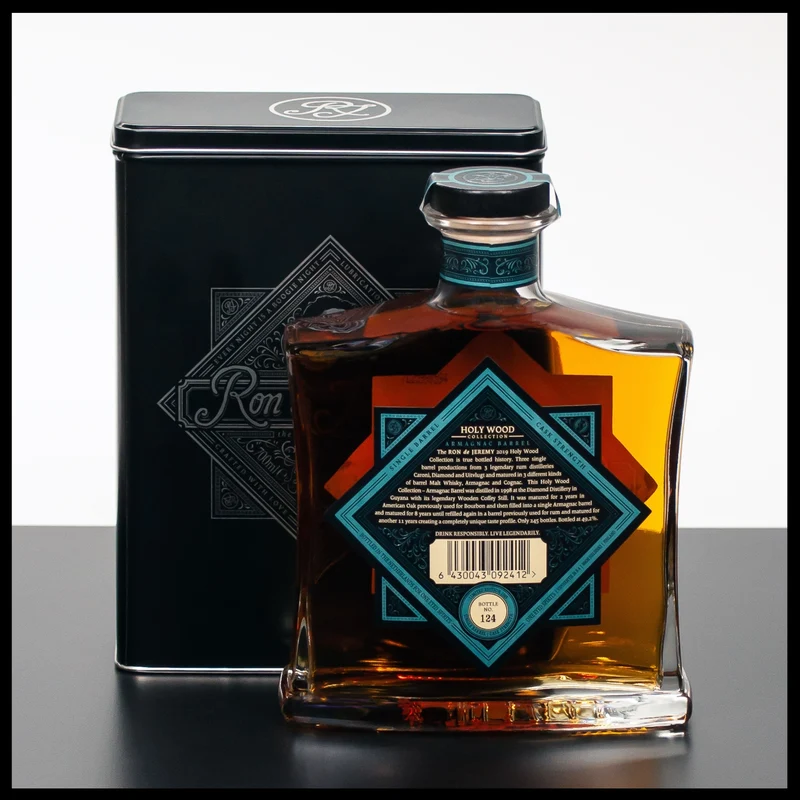 Ron de Jeremy 21 YO Rum Holy Wood Armagnac 0,7L - 49,2% Vol.