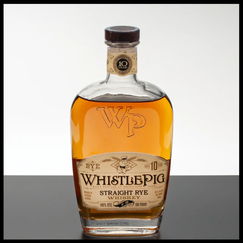 Whistle Pig 10 YO Straight Rye Whiskey 0,7L - 50% Vol.