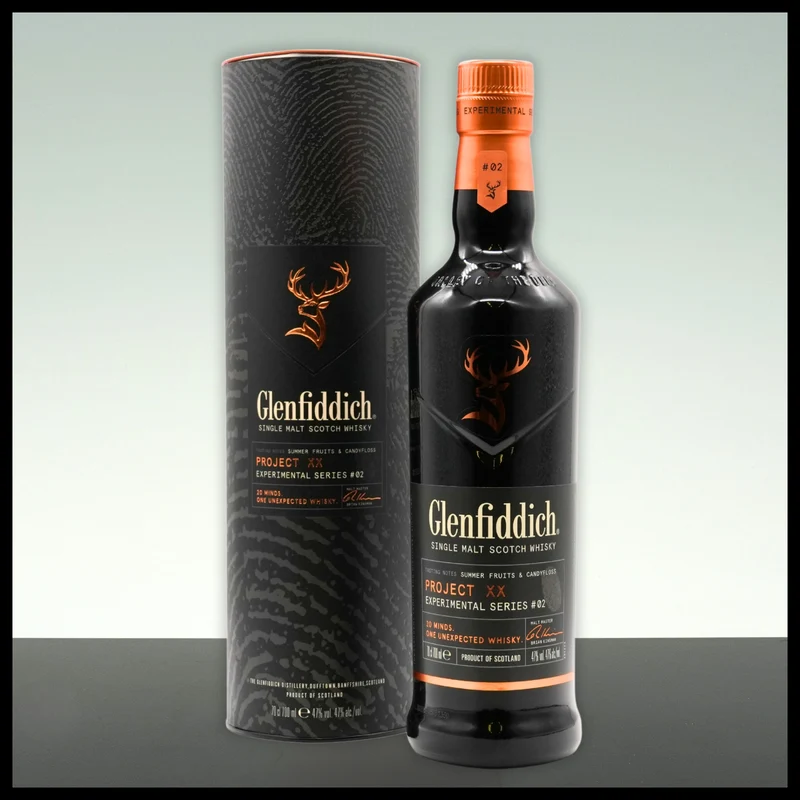 Glenfiddich Project XX Single Malt Whisky 0,7L - 47% Vol.