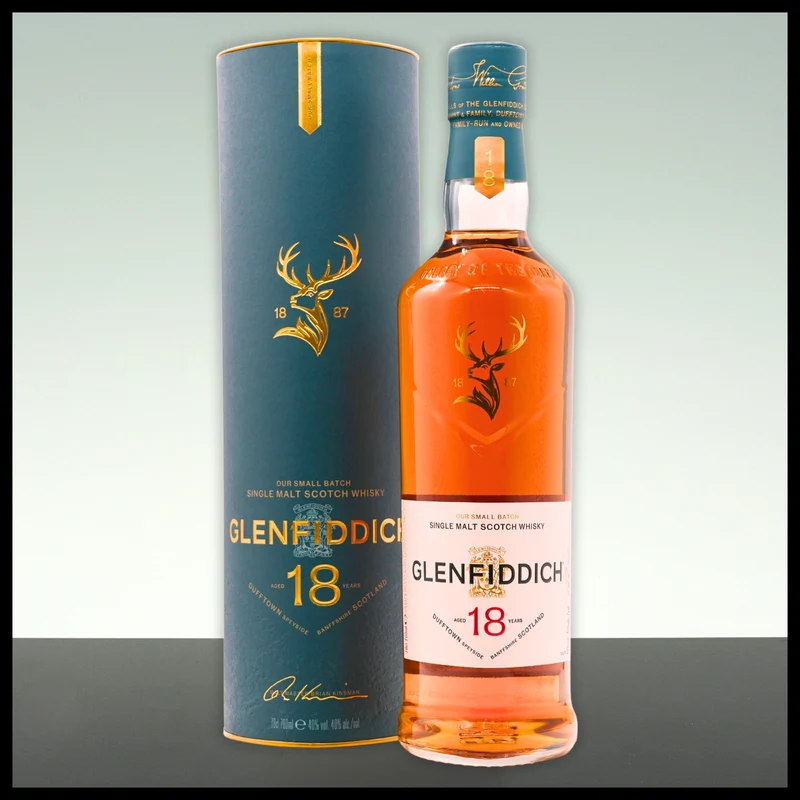 Glenfiddich 18 YO Single Malt Whisky 0,7L - 40% Vol.