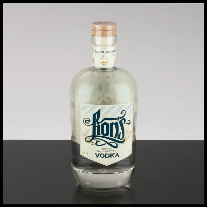 Lions Vodka Geschenkbox mit Glas 0,7L - 40% Vol.