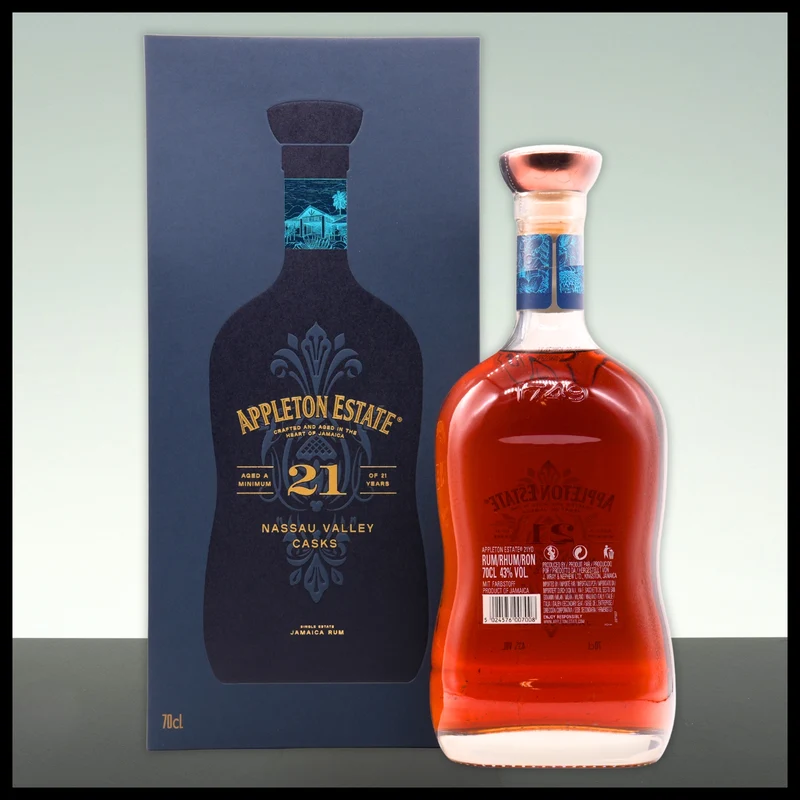 Appleton Estate 21 YO Jamaica Rum 0,7L - 43% Vol.