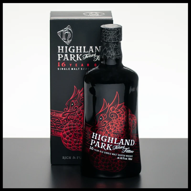 Highland Park 16 YO Twisted Tattoo Limited Edition Single Malt Whisky 0,7L - 46,7% Vol.