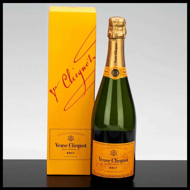 Veuve Clicquot Brut mit Geschenkkarton 0,75L - 12% Vol.