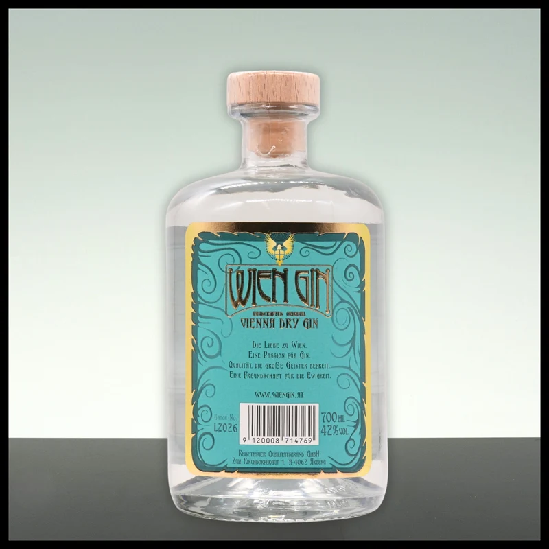 Wien Gin Vienna Dry Gin 0,7L - 43% Vol.