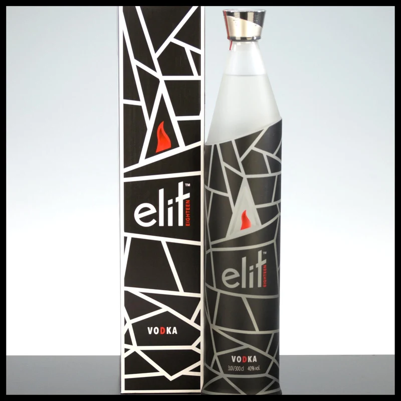 Elit Vodka Night Edition mit LED 3L - 40% Vol.
