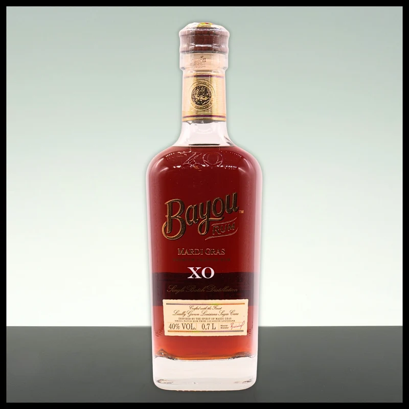 Bayou XO Mardi Gras Rum 0,7L - 40% Vol.