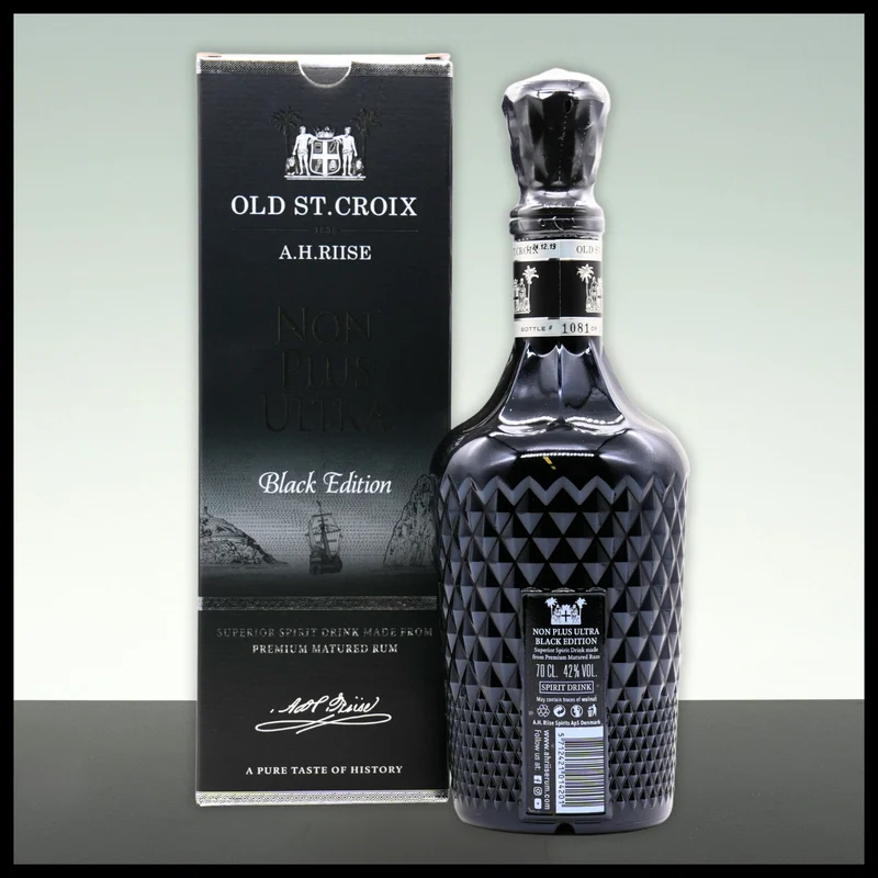 Old St. Croix Non Plus Ultra Black Edition 0,7L - 42% Vol.
