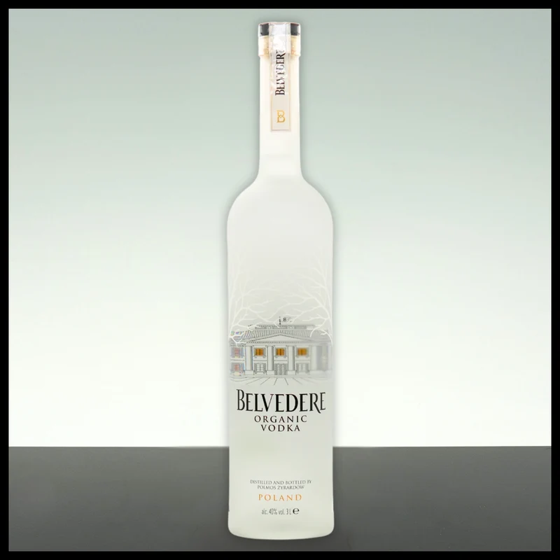 Belvedere Organic Vodka 3L - 40% Vol.