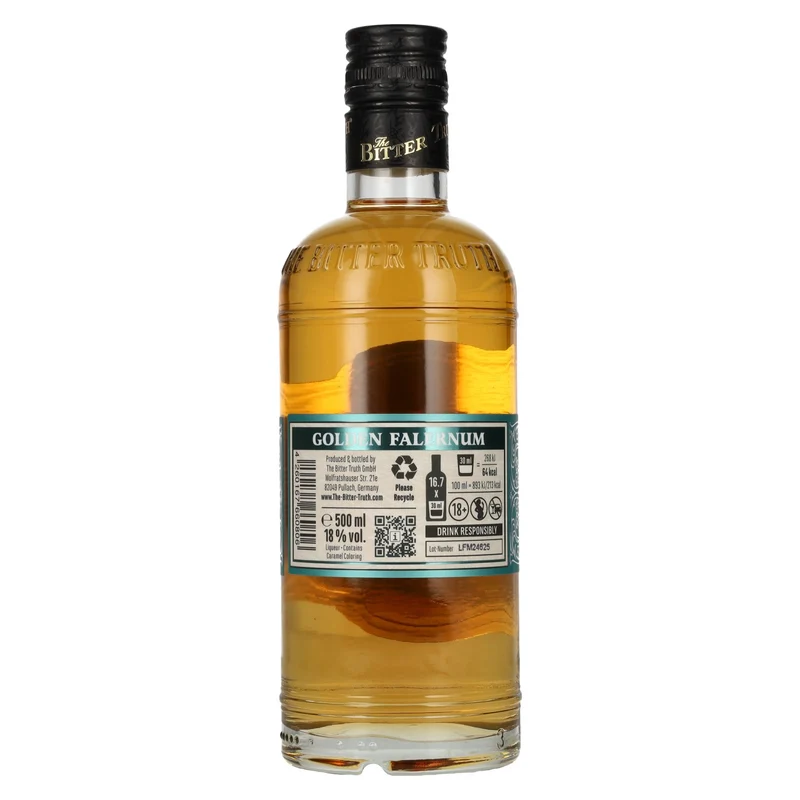 The Bitter Truth Golden Falernum Spiced Rum Liqueur 18% Vol. 0,5l