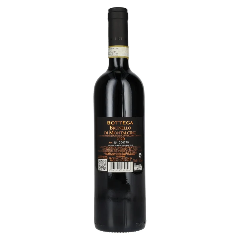Bottega BRUNELLO DI MONTALCINO DOCG 2020 14,5% Vol. 0,75l