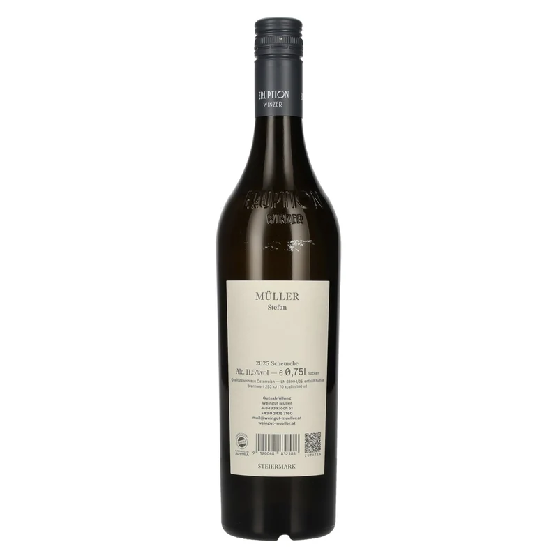 Müller Klöch Scheurebe Steiermark 2025 11,5% Vol. 0,75l