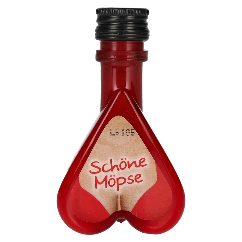Schöne Möpse Ananas-Kokos Sahnelikör 15% Vol. 0,02l PET