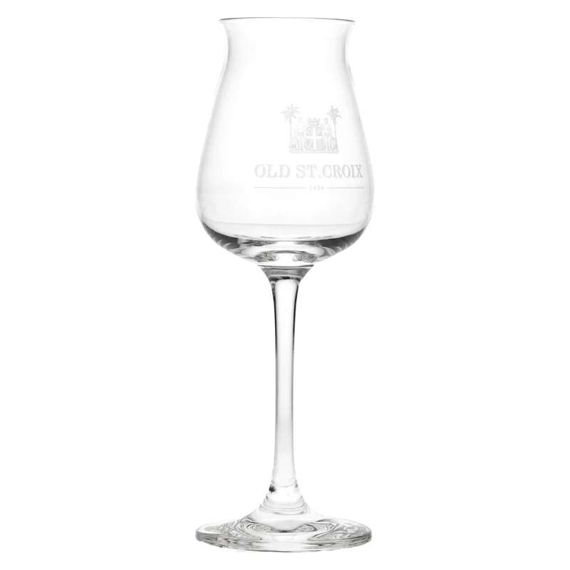 Old St. Croix A.H. Riise Tulip Glas ohne Eichung