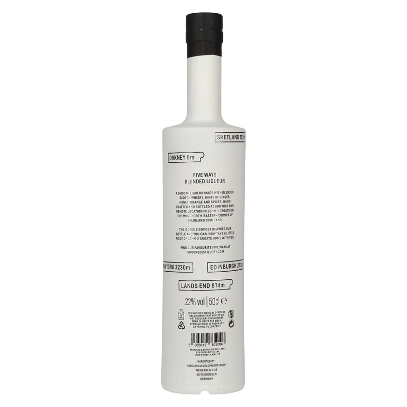 8-Doors Distillery Five Ways Blended Liqueur 22% Vol. 0,5l