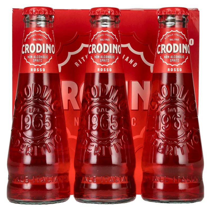 Crodino Rosso Non-Alcoholic Spritz 3x0,175l