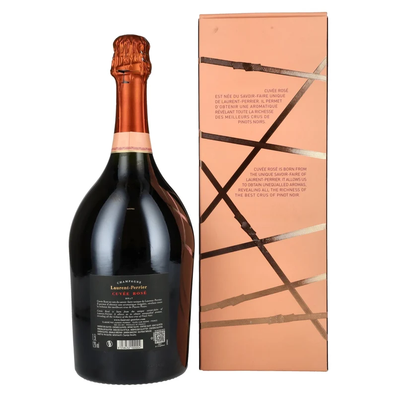 Laurent Perrier Champagne CUVÉE ROSÉ Brut 12% Vol. 1,5l in Geschenkbox