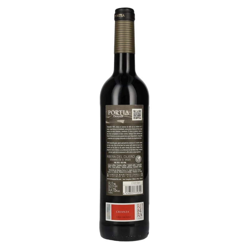 Portia Crianza Ribera del Duero 2022 15% Vol. 0,75l